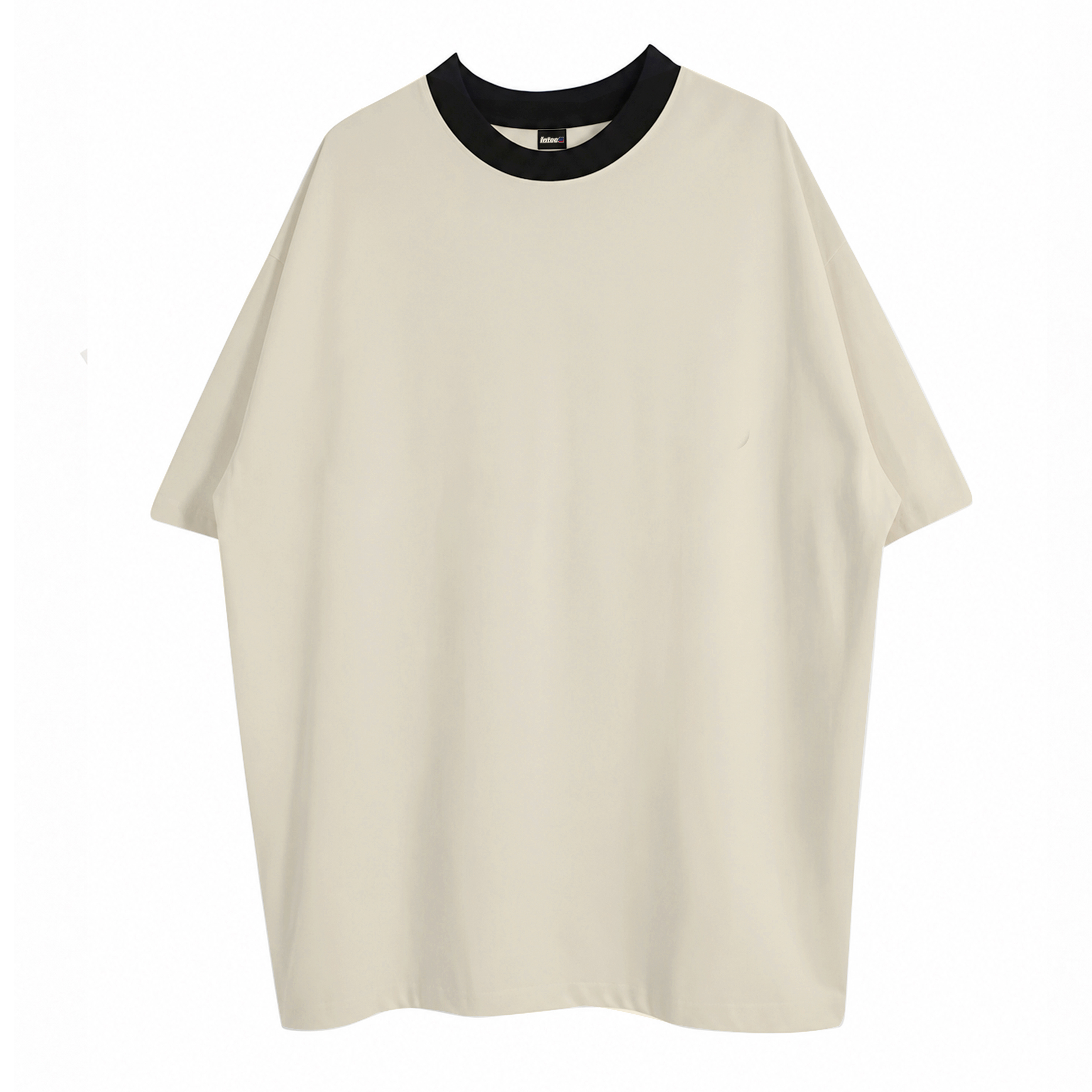 Áo Thun Boxy Phối Cổ 100% Cotton In Theo Yêu Cầu